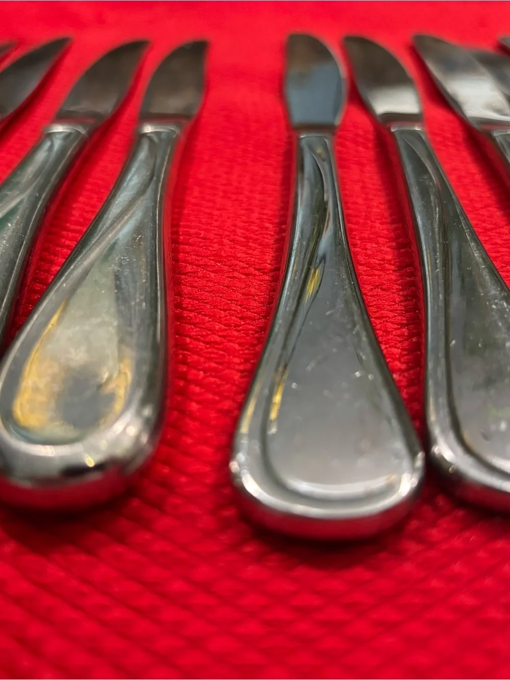 Make offer! Oneida Flight Stainless Steel Knife Set of 16